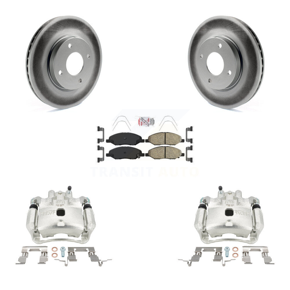 Transit Auto KCG-100052N Disc Brake Kit for 2008 Nissan Versa - Front product image