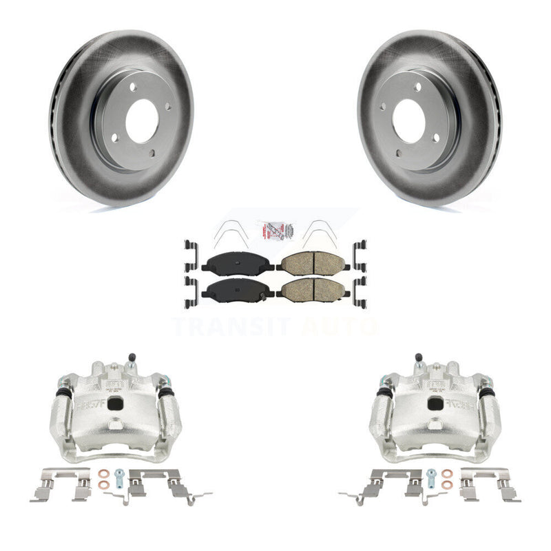 Transit Auto KCG-100052N Disc Brake Kit for 2008 Nissan Versa - Front product image