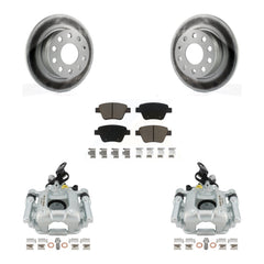 Transit Auto KCG-100053C Disc Brake Kit for 2010-2013 Volkswagen GTI, Volkswagen Eos, Audi A3 - Rear product image