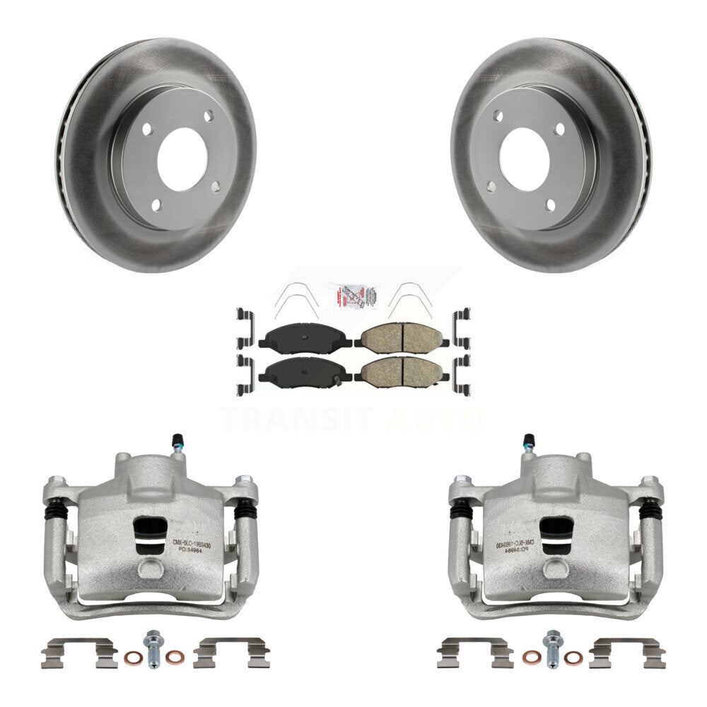 Transit Auto KCG-100053N Disc Brake Kit for 2009-2011 Nissan Versa - Front product image