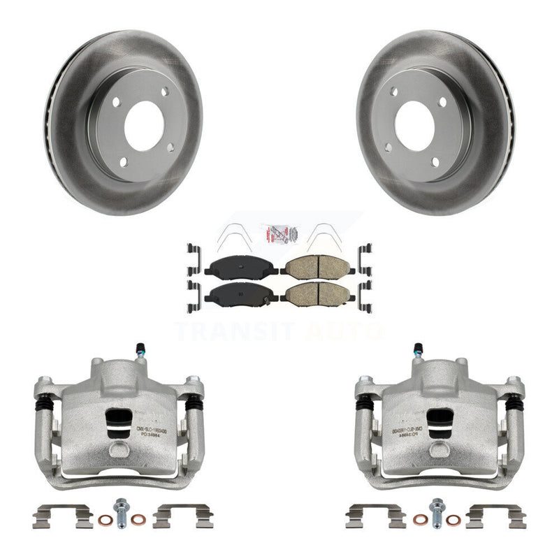 Transit Auto KCG-100053N Disc Brake Kit for 2009-2011 Nissan Versa - Front product image