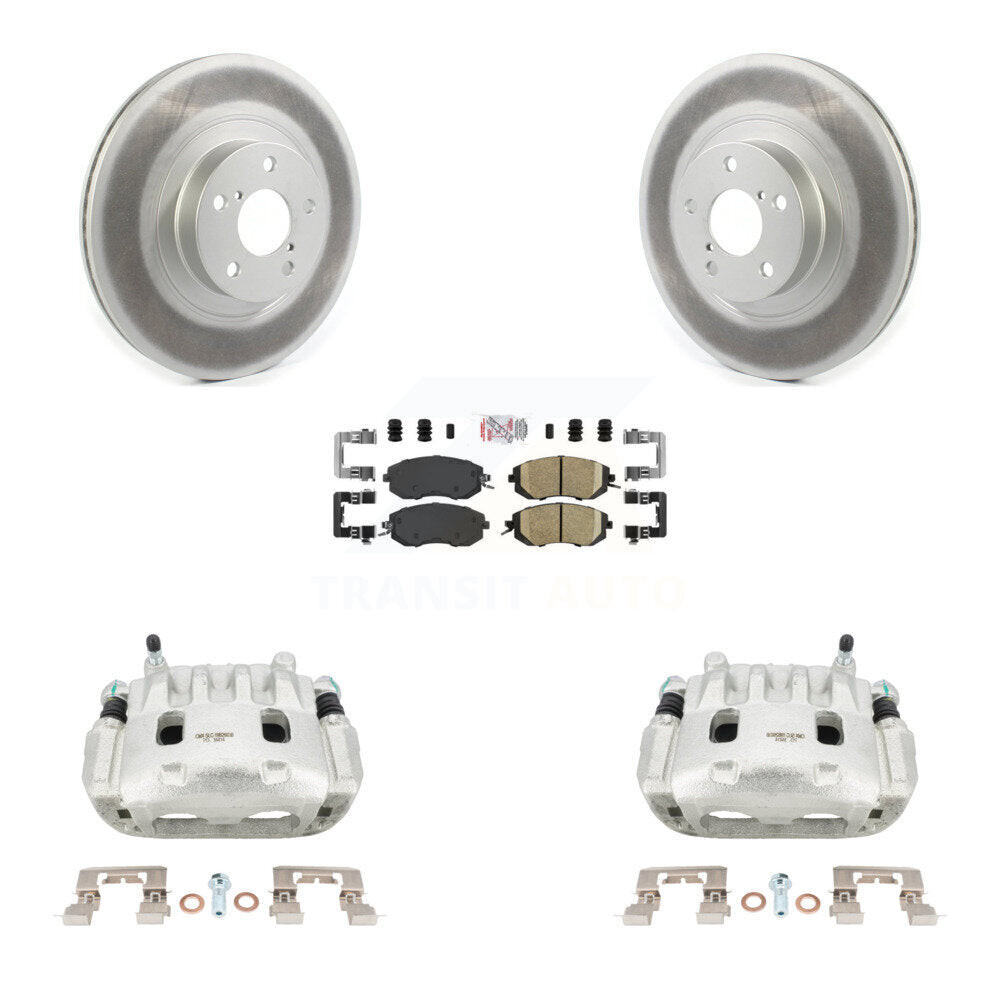 Transit Auto KCG-100054N Disc Brake Kit for 2011-2018 Subaru Crosstrek, Subaru Forester, Subaru Legacy & more - Front product image