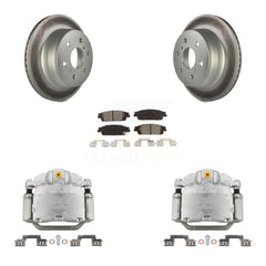 Transit Auto KCG-100054S Disc Brake Kit for 2014-2020 Chevrolet Suburban, Chevrolet Silverado 1500 LD, GMC Sierra 1500 Limited & more - Rear product image