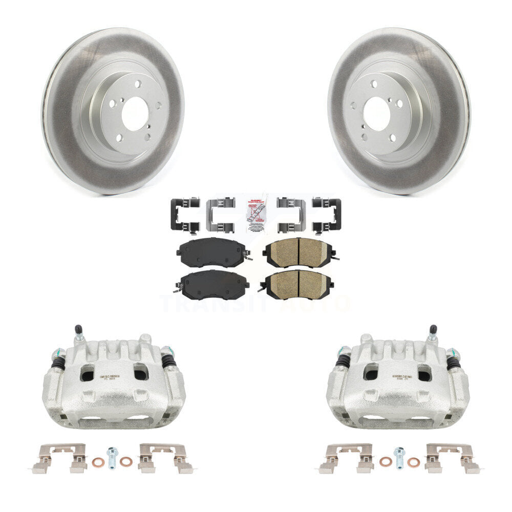 Transit Auto KCG-100055N Disc Brake Kit for 2011-2018 Subaru Crosstrek, Subaru Forester, Subaru Legacy & more - Front product image