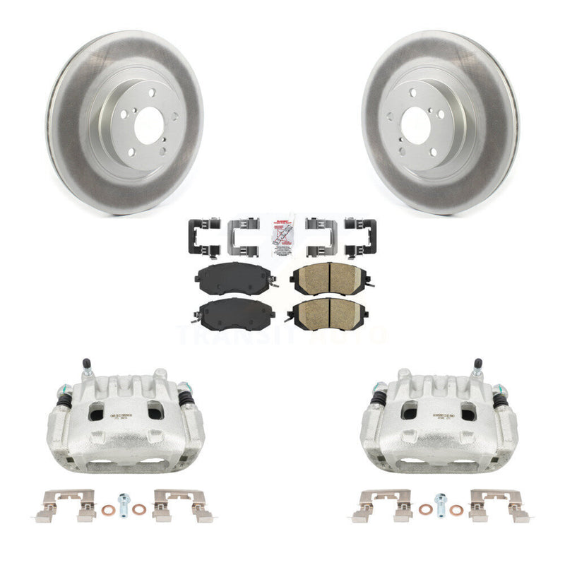 Transit Auto KCG-100055N Disc Brake Kit for 2011-2018 Subaru Crosstrek, Subaru Forester, Subaru Legacy & more - Front product image