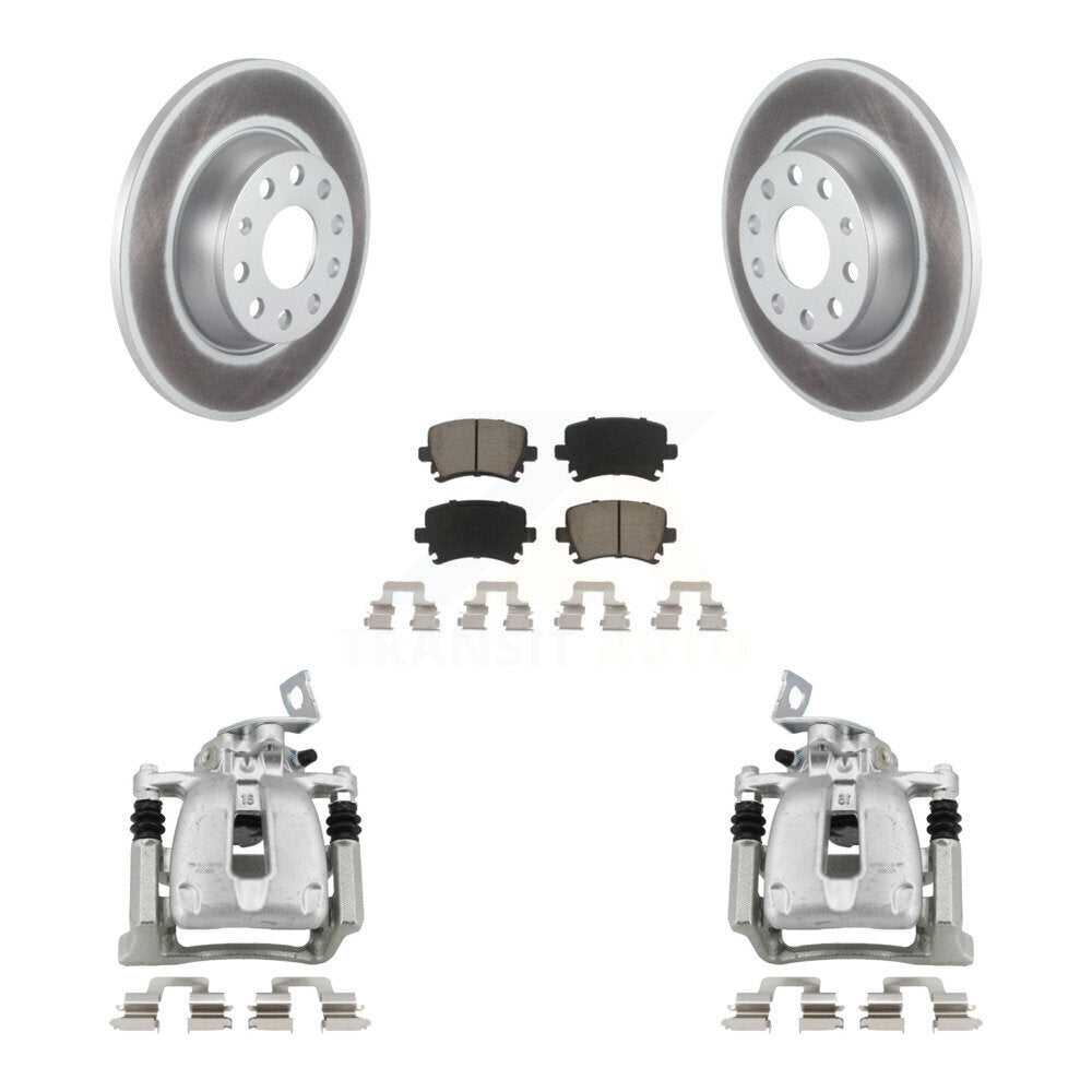 Transit Auto KCG-100056C Disc Brake Kit for 2008 Volkswagen Passat - Rear product image
