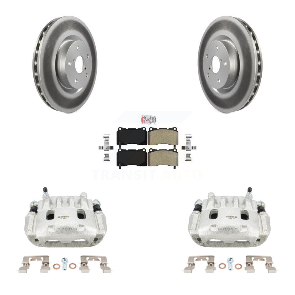 Transit Auto KCG-100056N Disc Brake Kit for 2012-2014 Subaru WRX, Subaru Impreza - Front product image