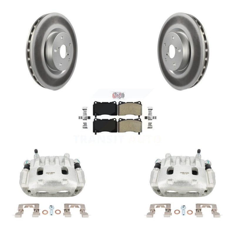 Transit Auto KCG-100056N Disc Brake Kit for 2012-2014 Subaru WRX, Subaru Impreza - Front product image