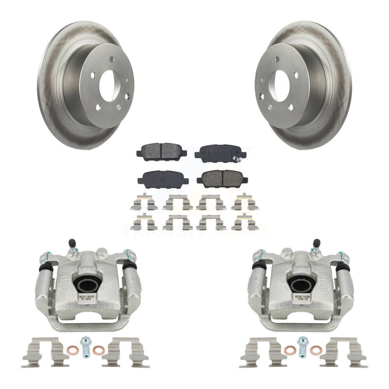 Transit Auto KCG-100056S Disc Brake Kit for 2007-2019 Nissan Juke, Nissan Sentra - Rear product image
