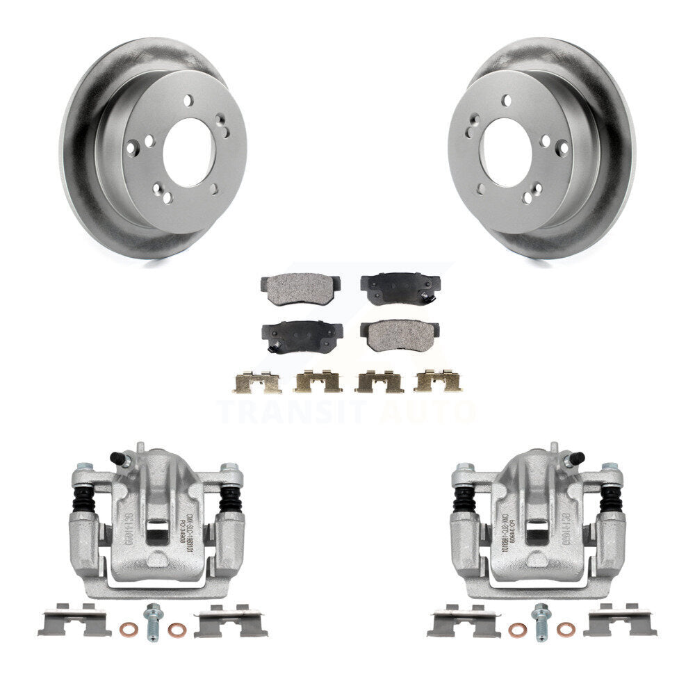 Transit Auto KCG-100056T Disc Brake Kit for 2006-2010 Hyundai Sonata, Kia Magentis, Kia Optima - Rear product image