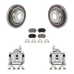 Transit Auto KCG-100057C Disc Brake Kit for 2009 Volkswagen CC, Volkswagen Passat, Volkswagen Passat CC - Rear product image