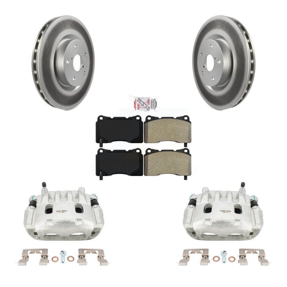 Transit Auto KCG-100057N Disc Brake Kit for 2012-2014 Subaru WRX, Subaru Impreza - Front product image