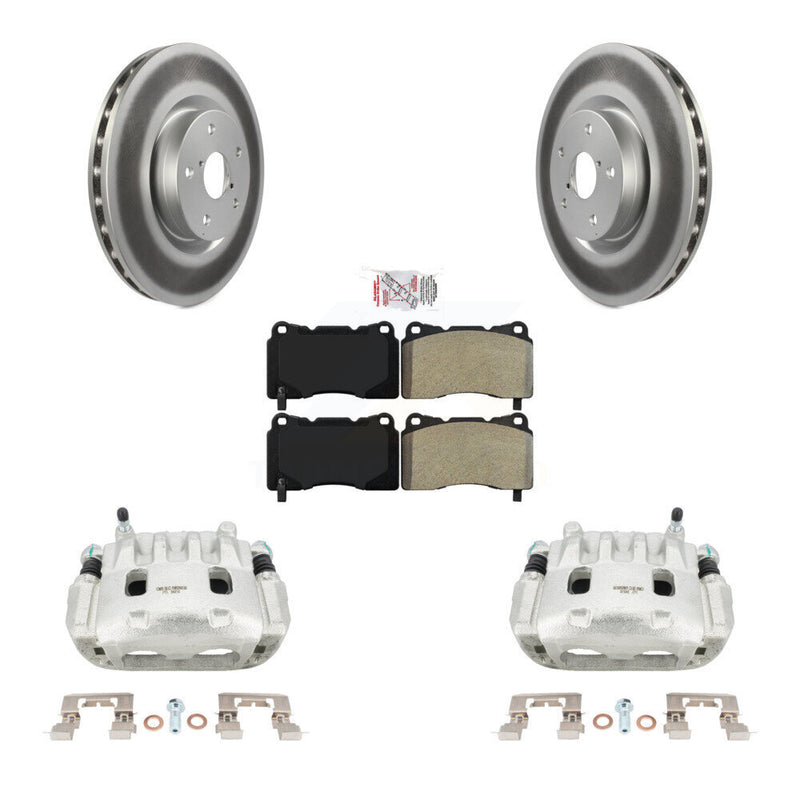 Transit Auto KCG-100057N Disc Brake Kit for 2012-2014 Subaru WRX, Subaru Impreza - Front product image