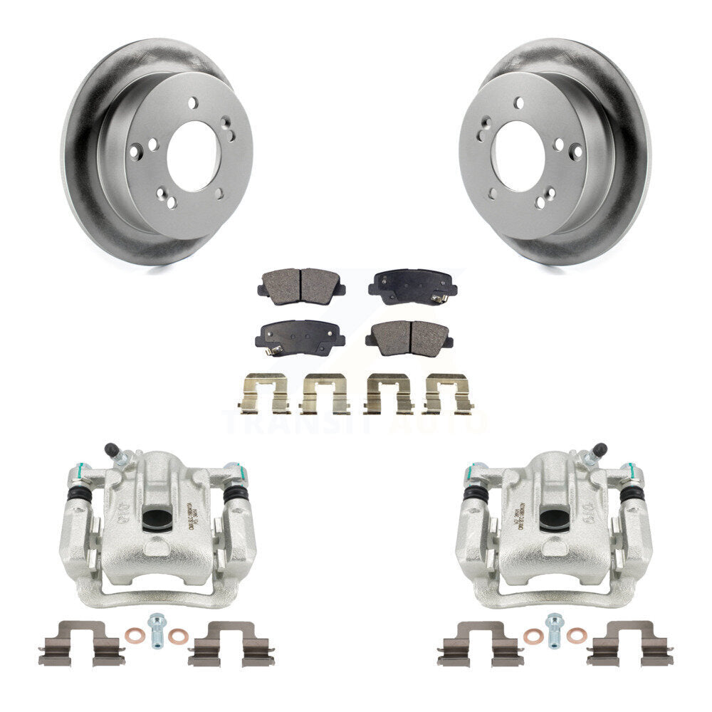Transit Auto KCG-100057T Disc Brake Kit for 2009-2010 Hyundai Sonata - Rear product image
