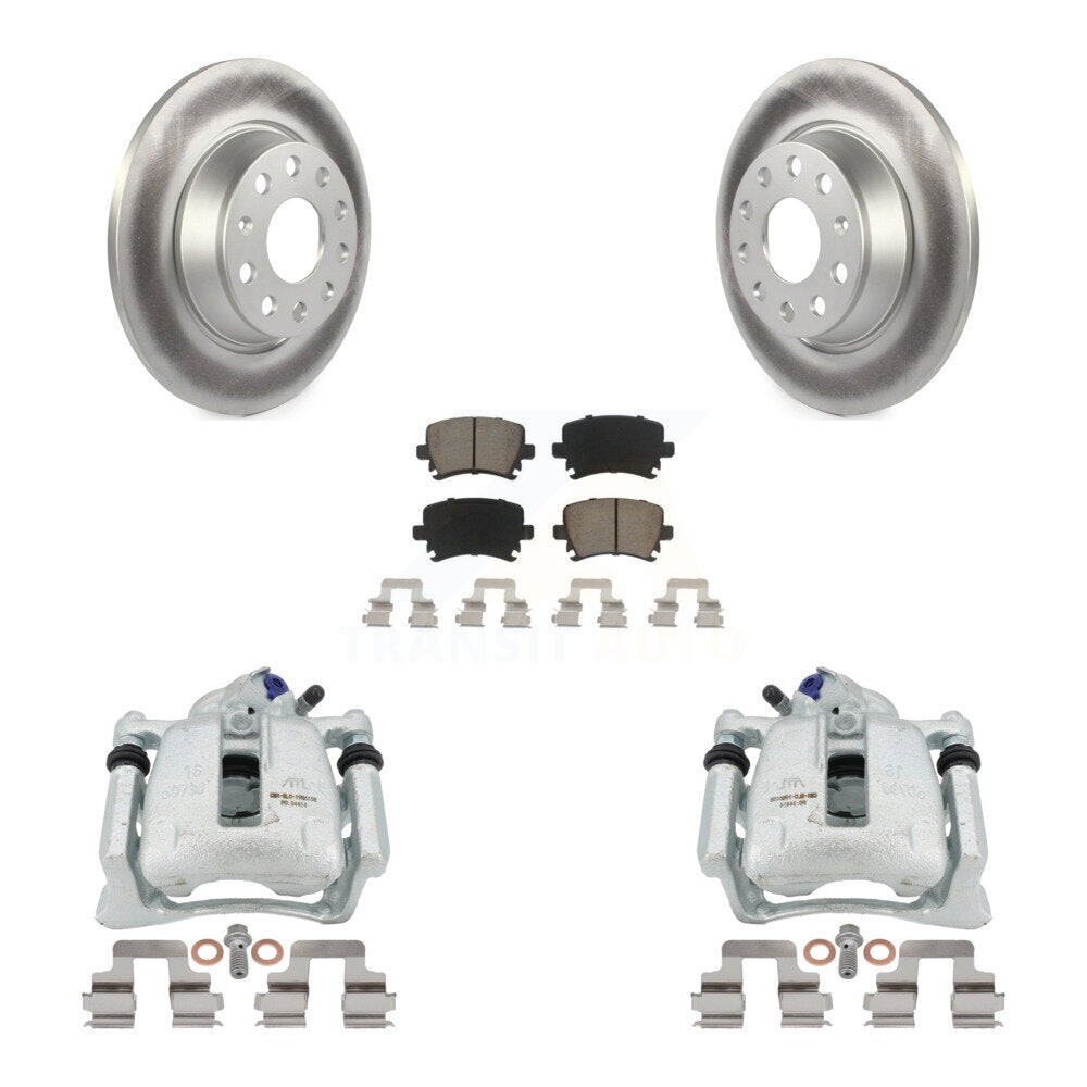 Transit Auto KCG-100058C Disc Brake Kit for 2009-2011 Volkswagen CC, Volkswagen Tiguan - Rear product image