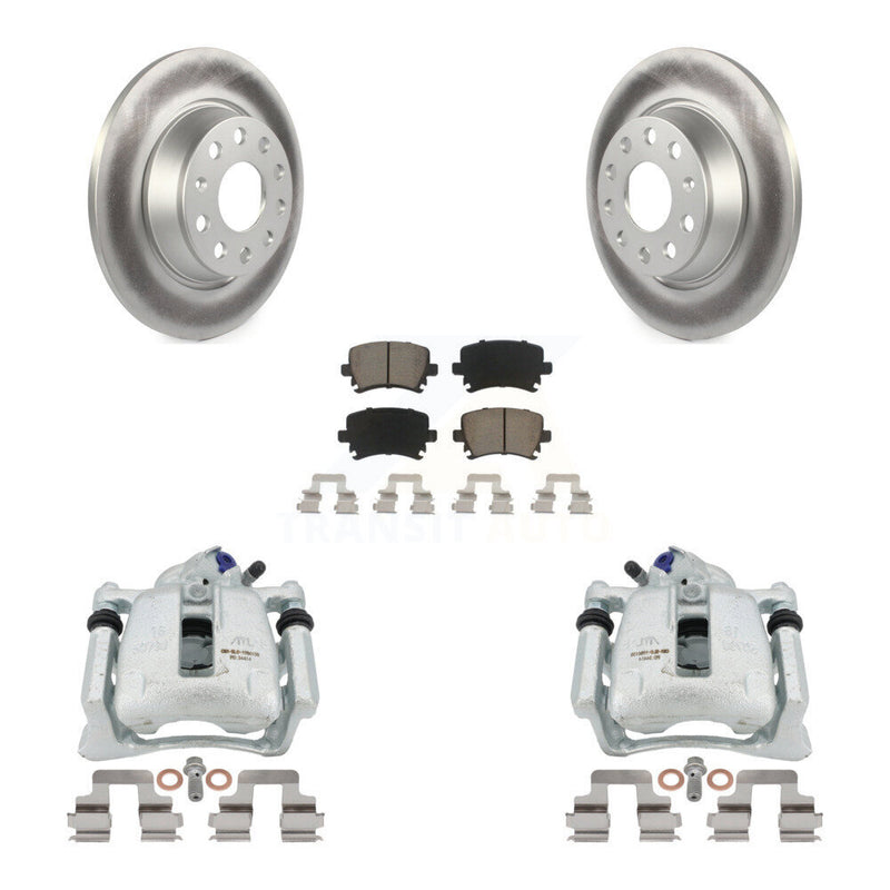 Transit Auto KCG-100058C Disc Brake Kit for 2009-2011 Volkswagen CC, Volkswagen Tiguan - Rear product image