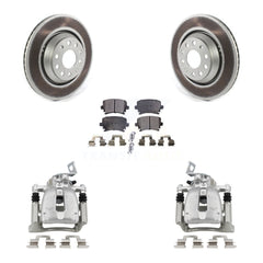 Transit Auto KCG-100058P Disc Brake Kit for 2009 Volkswagen CC, Volkswagen Passat, Volkswagen Passat CC - Rear product image