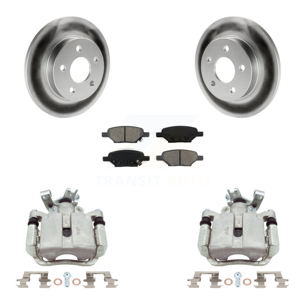 Transit Auto KCG-100058S Disc Brake Kit for 2004-2012 Chevrolet HHR, Pontiac G5, Chevrolet Cobalt & more - Rear product image