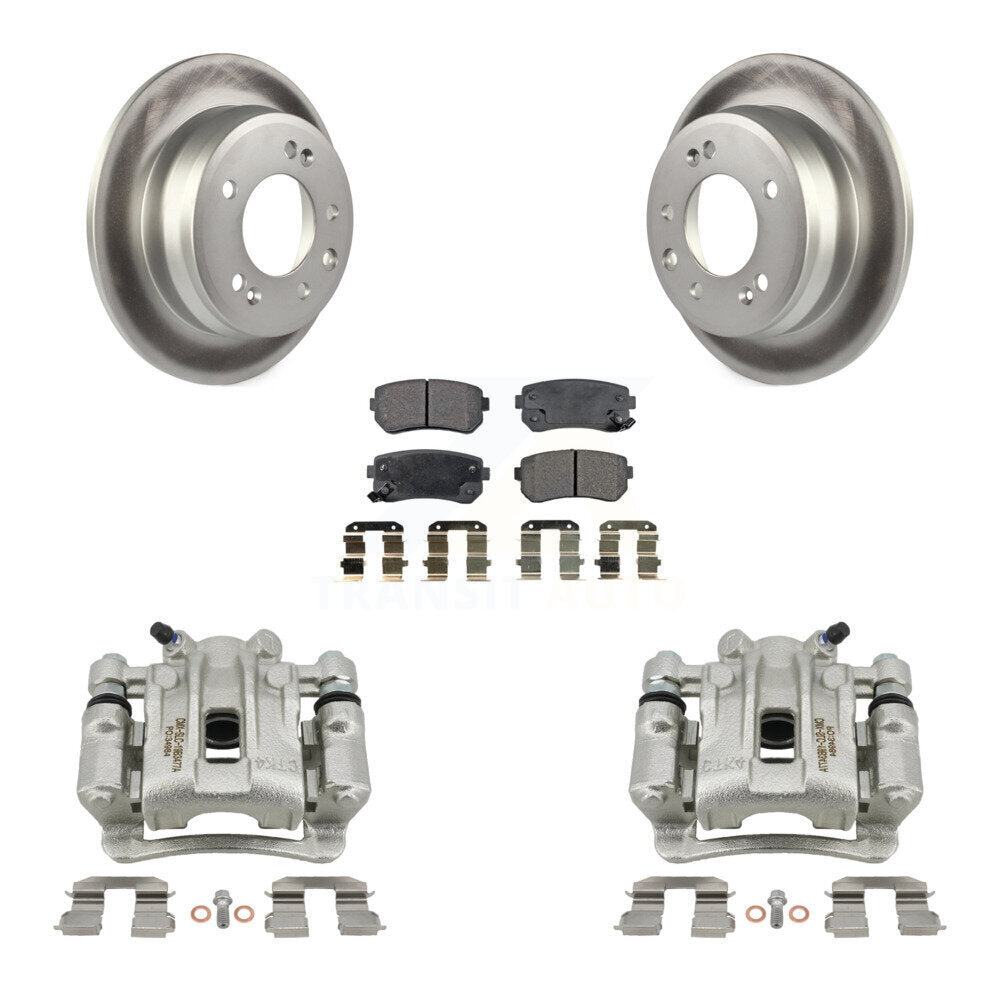 Transit Auto KCG-100058T Disc Brake Kit for 2009-2012 Hyundai Elantra - Rear product image