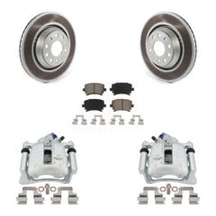 Transit Auto KCG-100059C Disc Brake Kit for 2009-2010 Volkswagen CC, Volkswagen Passat CC - Rear product image