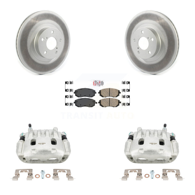 Transit Auto KCG-100059N Disc Brake Kit for 2005-2013 Subaru WRX, Subaru Impreza, Subaru Outback & more - Front product image