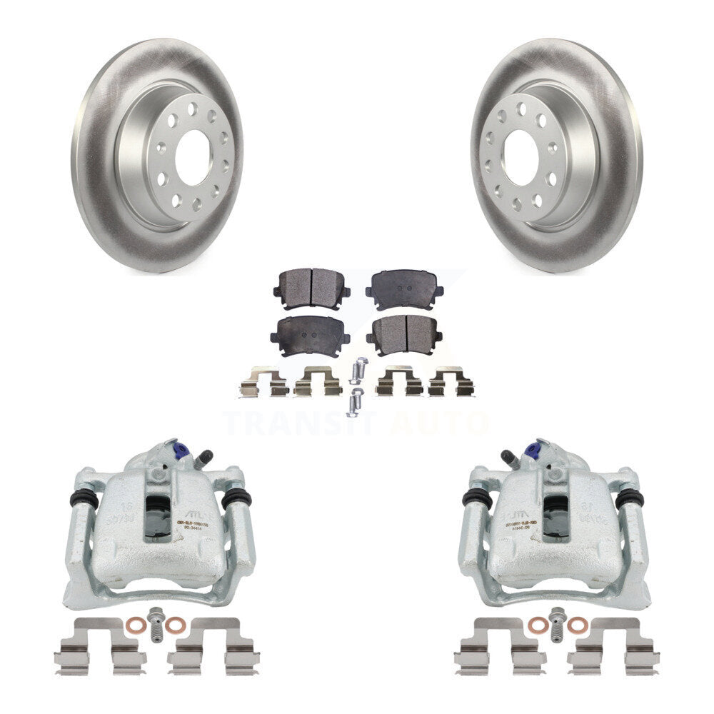 Transit Auto KCG-100059P Disc Brake Kit for 2009-2011 Volkswagen CC, Volkswagen Tiguan - Rear product image