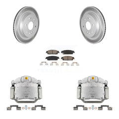Transit Auto KCG-100060C Disc Brake Kit for 2019 Chevrolet Silverado 1500 LD, GMC Sierra 1500 Limited - Rear product image