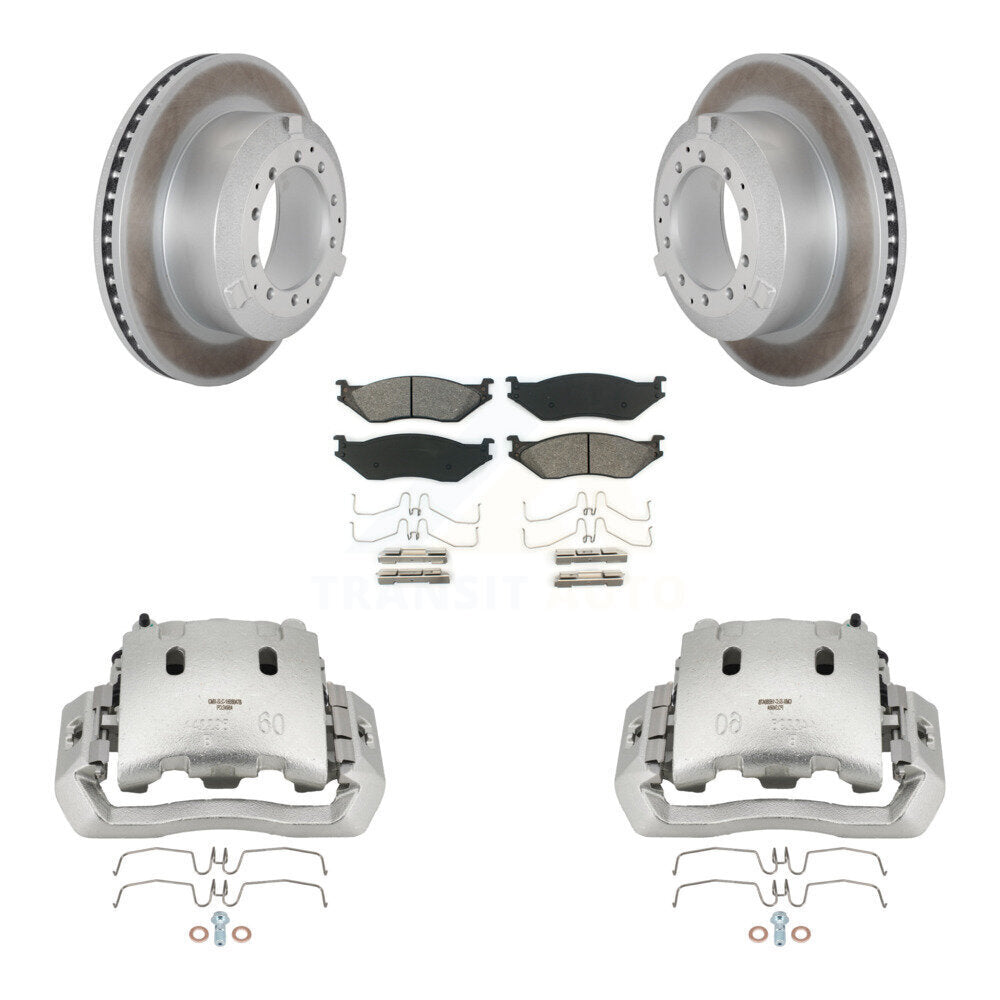 Transit Auto KCG-100060S Disc Brake Kit for 2005-2016 Ford F-450 Super Duty, International TerraStar, Ford LCF & more - Rear product image