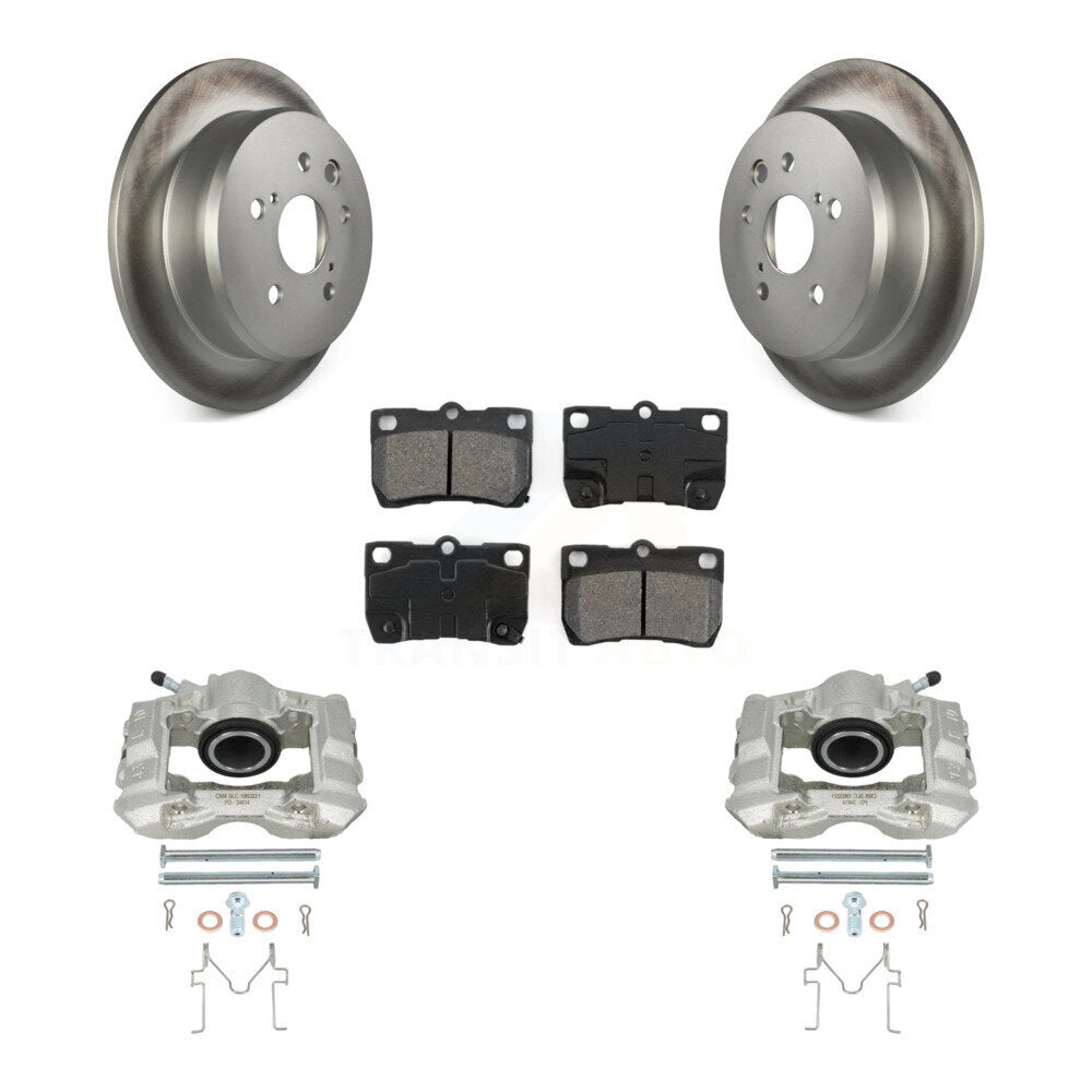 Transit Auto KCG-100061S Disc Brake Kit for 2006-2013 Lexus IS250 - Rear product image
