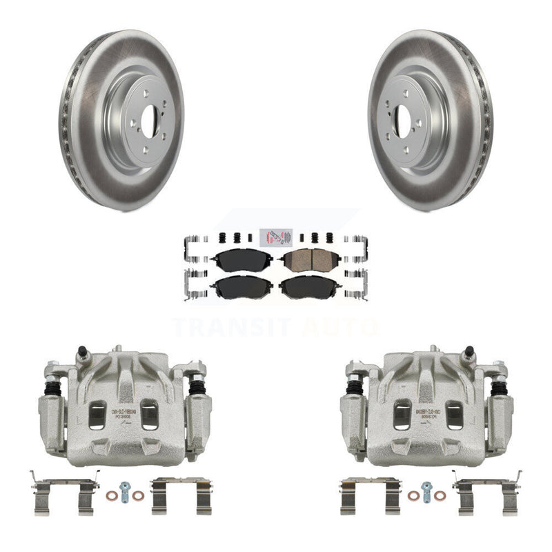 Transit Auto KCG-100062N Disc Brake Kit for 2005-2018 Subaru Forester, Subaru Legacy, Subaru Outback - Front product image
