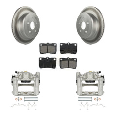 Transit Auto KCG-100062S Disc Brake Kit for 2006-2013 Lexus IS250, Lexus GS300 - Rear product image