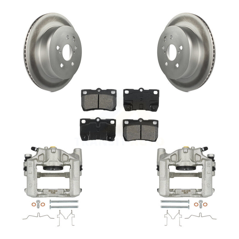 Transit Auto KCG-100062S Disc Brake Kit for 2006-2013 Lexus IS250, Lexus GS300 - Rear product image