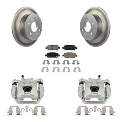 Transit Auto KCG-100063C Disc Brake Kit for 2007-2019 Nissan Juke, Nissan Sentra - Rear product image