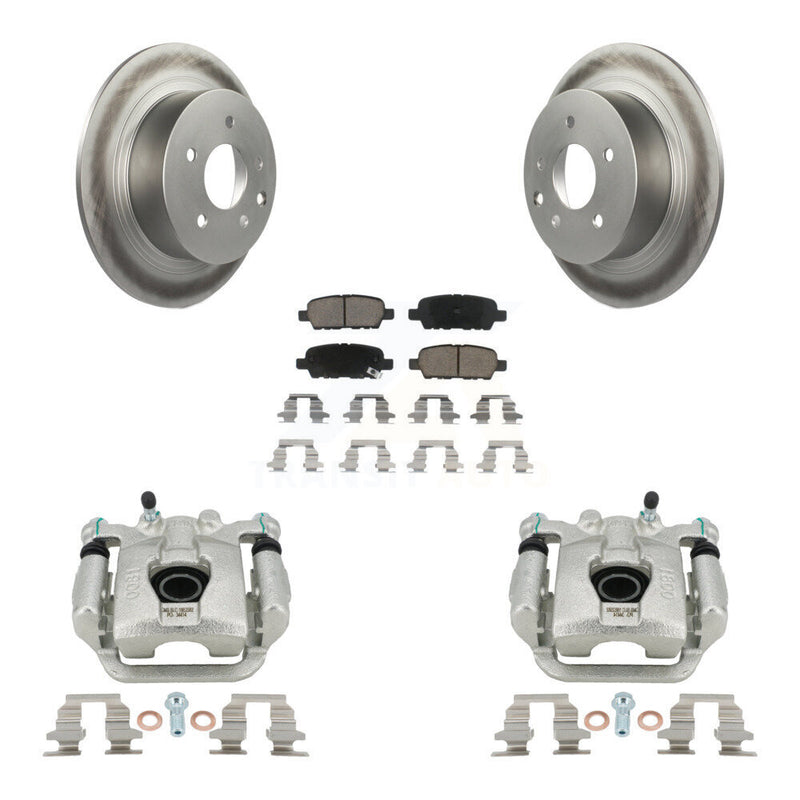 Transit Auto KCG-100063C Disc Brake Kit for 2007-2019 Nissan Juke, Nissan Sentra - Rear product image