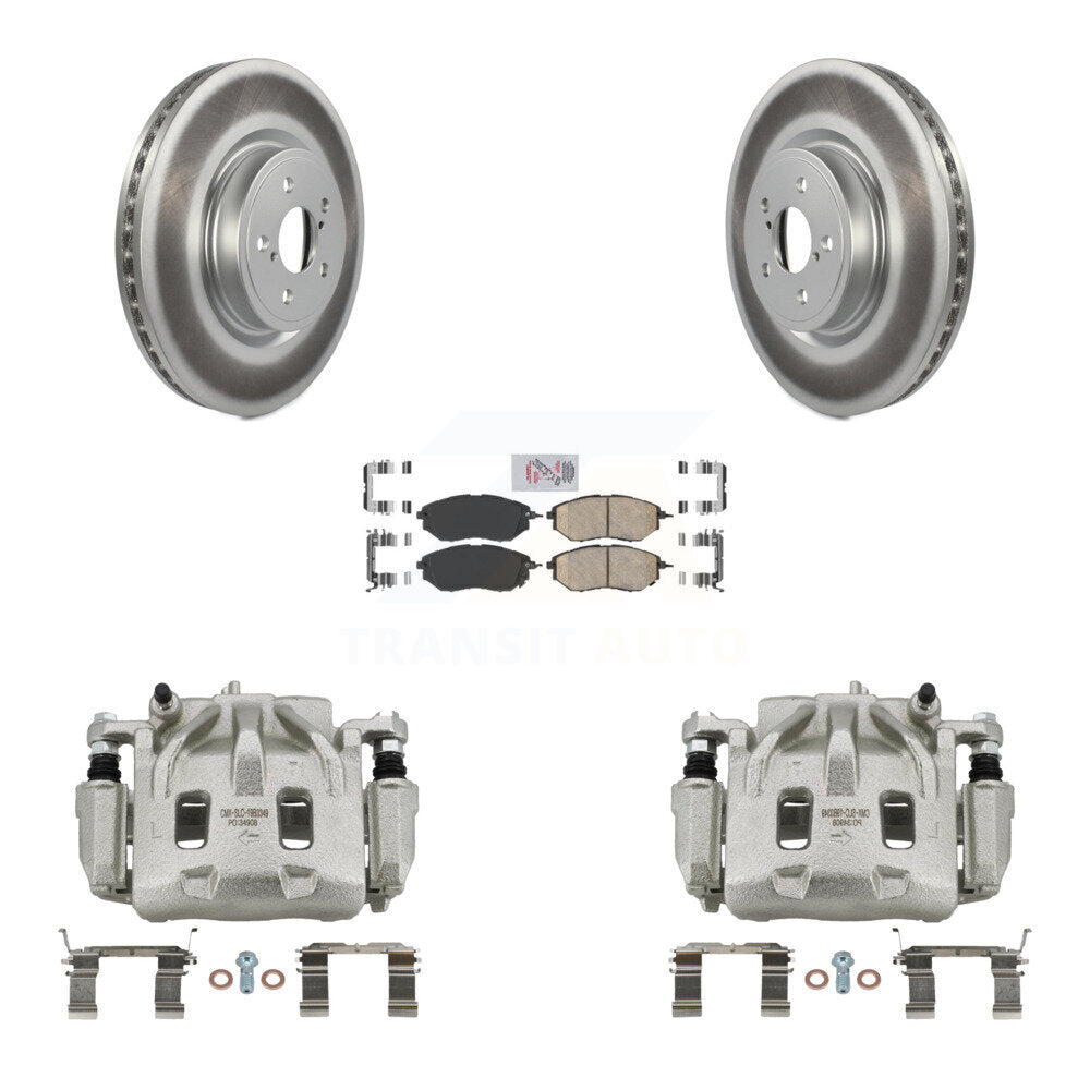 Transit Auto KCG-100063N Disc Brake Kit for 2005-2018 Subaru Forester, Subaru Legacy, Subaru Outback - Front product image