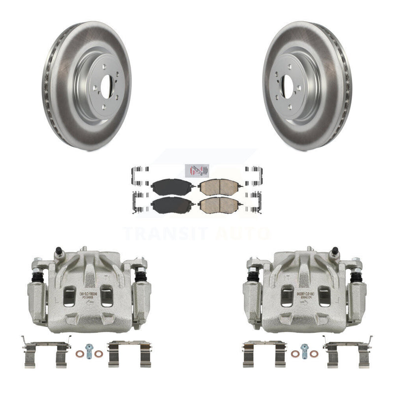 Transit Auto KCG-100063N Disc Brake Kit for 2005-2018 Subaru Forester, Subaru Legacy, Subaru Outback - Front product image