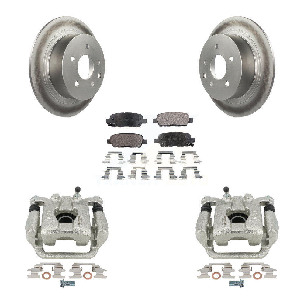 Transit Auto KCG-100063P Disc Brake Kit for 2007-2012 Nissan Altima, Nissan Maxima - Rear product image