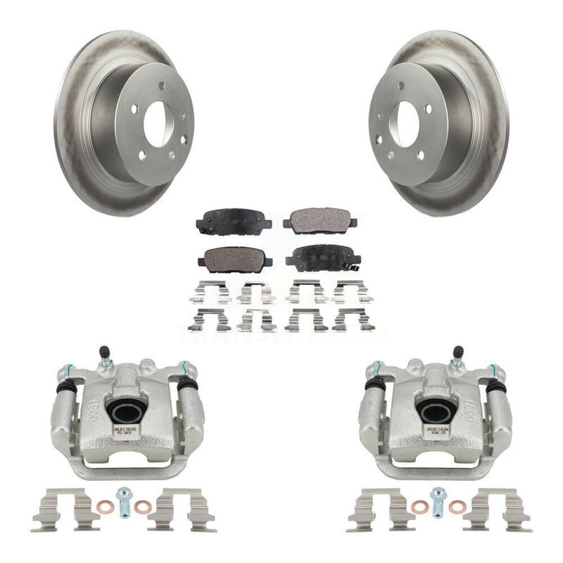 Transit Auto KCG-100064P Disc Brake Kit for 2007-2019 Nissan Juke, Nissan Sentra - Rear product image