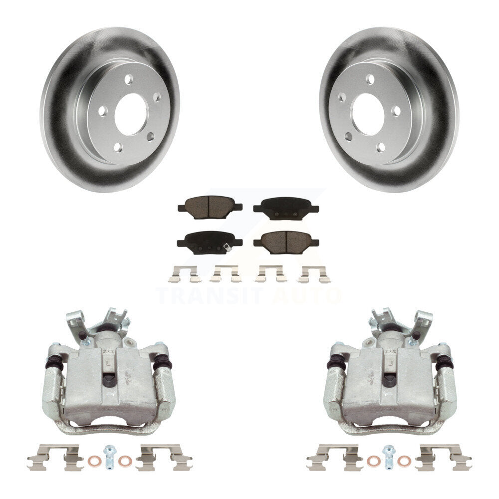 Transit Auto KCG-100065C Disc Brake Kit for 2004-2012 Chevrolet HHR, Pontiac G5, Chevrolet Cobalt & more - Rear product image