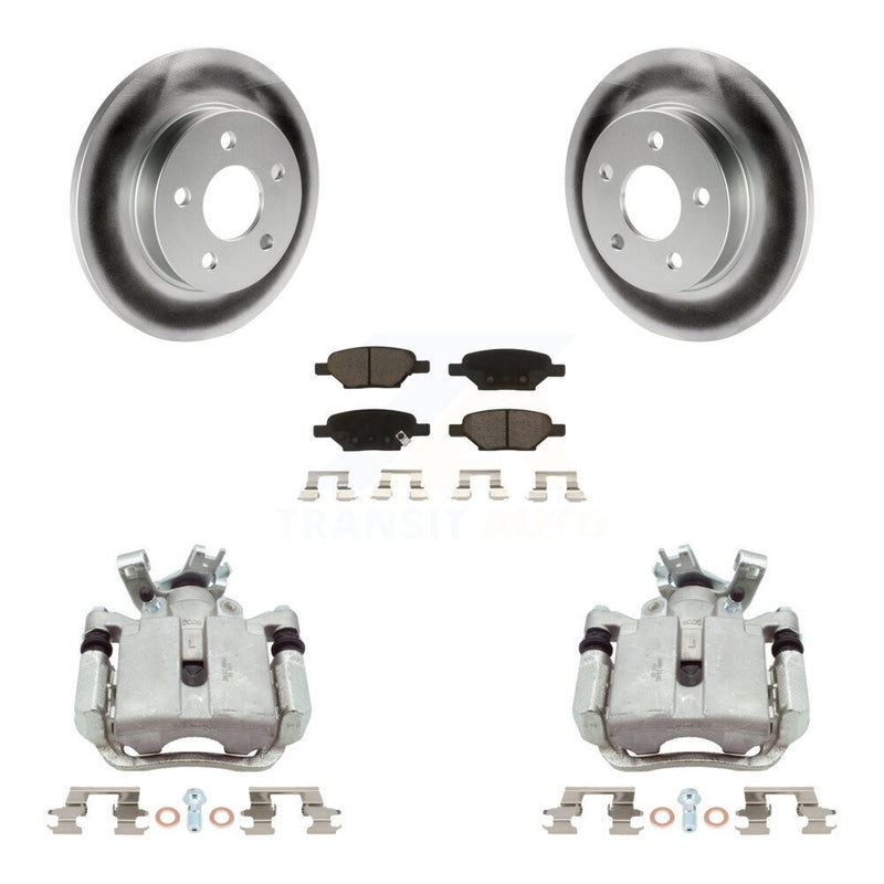 Transit Auto KCG-100065C Disc Brake Kit for 2004-2012 Chevrolet HHR, Pontiac G5, Chevrolet Cobalt & more - Rear product image