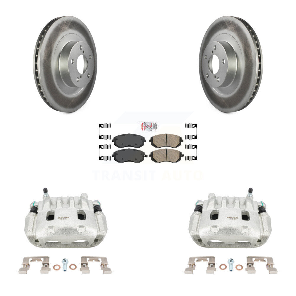 Transit Auto KCG-100065N Disc Brake Kit for 2002-2008 Saab 9-2X, Subaru Baja, Subaru Legacy & more - Front product image