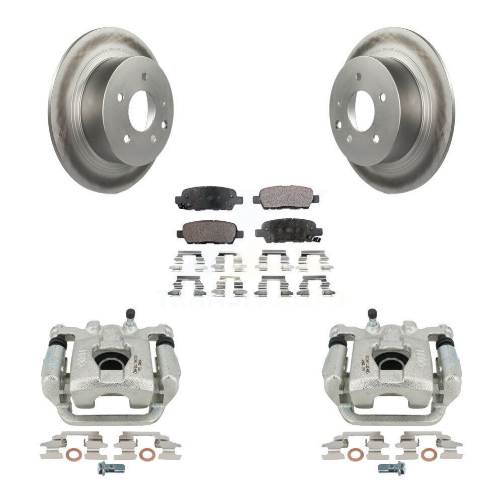 Transit Auto KCG-100065P Disc Brake Kit for 2002-2018 Nissan Altima, Nissan Maxima - Rear product image