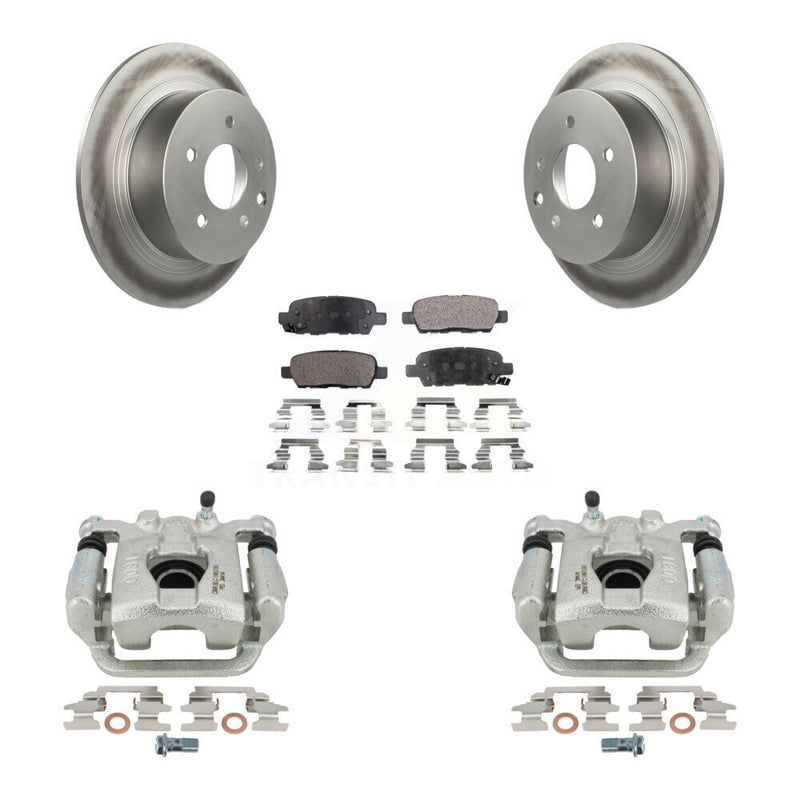 Transit Auto KCG-100065P Disc Brake Kit for 2002-2018 Nissan Altima, Nissan Maxima - Rear product image