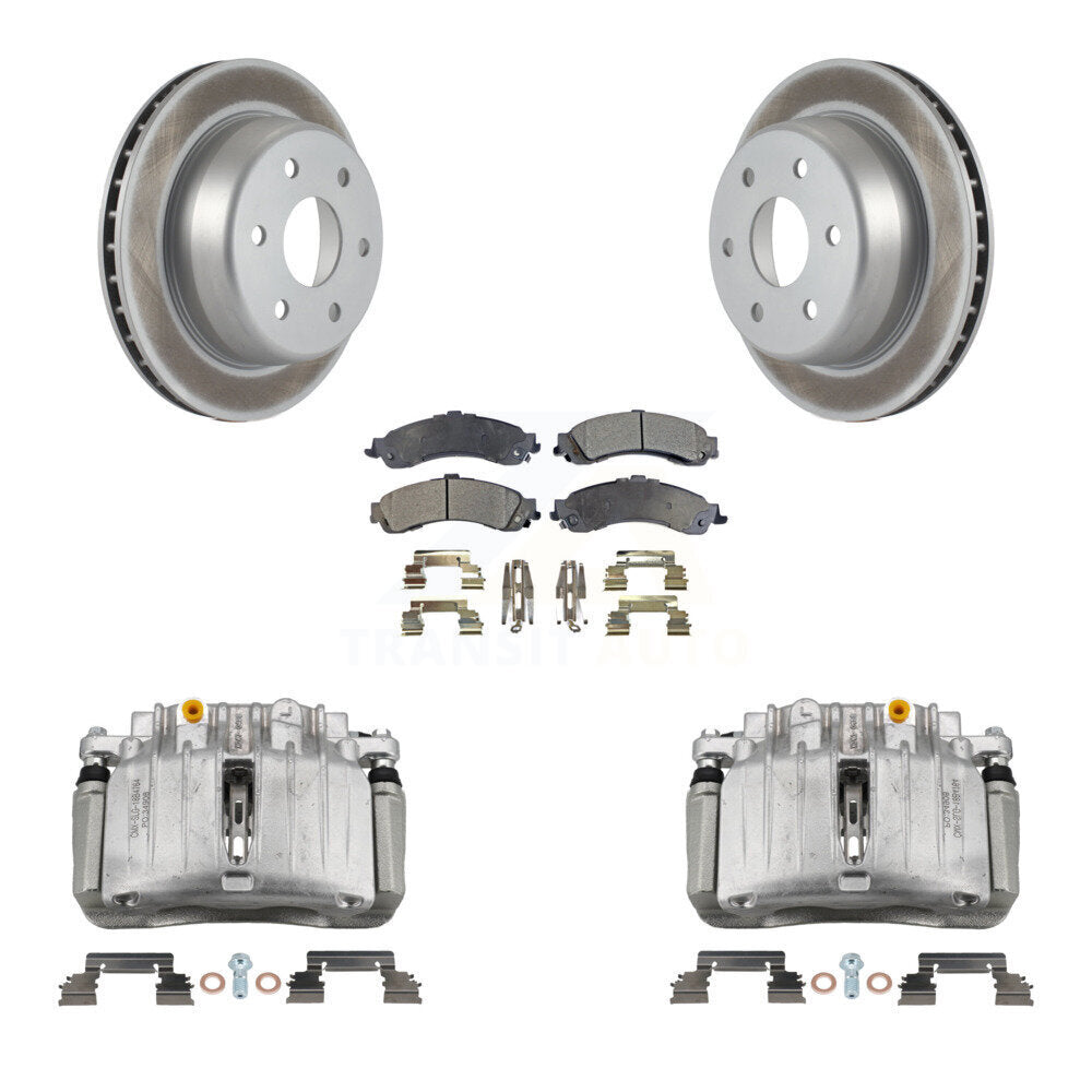 Transit Auto KCG-100065T Disc Brake Kit for 2000-2006 Chevrolet Silverado 1500, Cadillac Escalade, Cadillac Escalade ESV & more - Rear product image