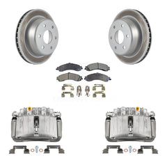 Transit Auto KCG-100065T Disc Brake Kit for 2000-2006 Chevrolet Silverado 1500, Cadillac Escalade, Cadillac Escalade ESV & more - Rear product image