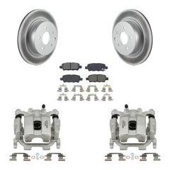 Transit Auto KCG-100066S Disc Brake Kit for 2009-2018 Nissan Maxima - Rear product image