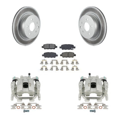 Transit Auto KCG-100067S Disc Brake Kit for 2009-2020 INFINITI Q40, INFINITI QX50, INFINITI EX37 & more - Rear product image