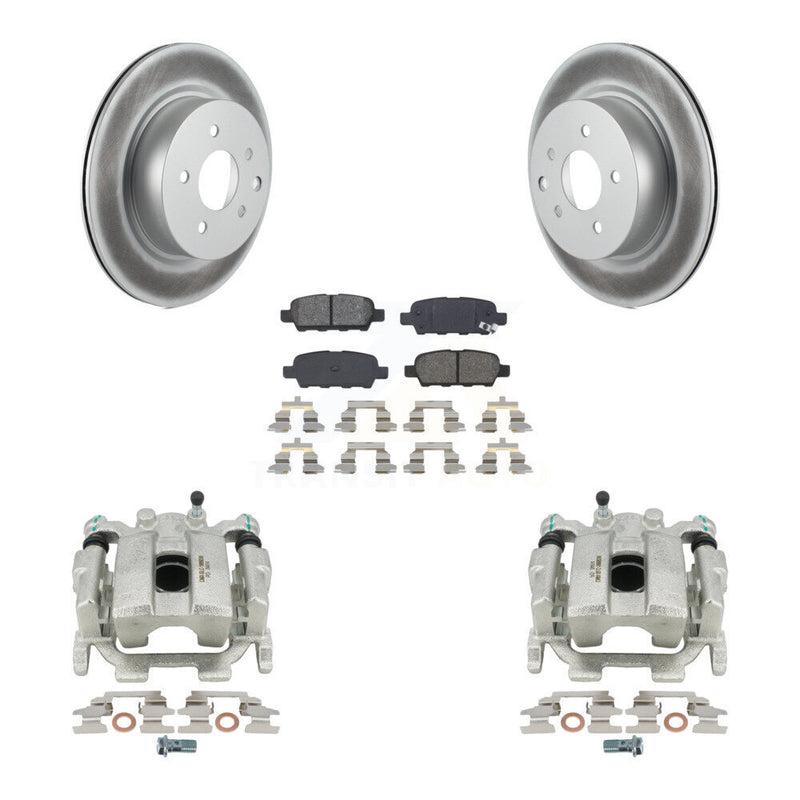 Transit Auto KCG-100067S Disc Brake Kit for 2009-2020 INFINITI Q40, INFINITI QX50, INFINITI EX37 & more - Rear product image