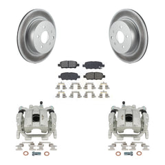 Transit Auto KCG-100068S Disc Brake Kit for 2008-2012 INFINITI EX35 - Rear product image