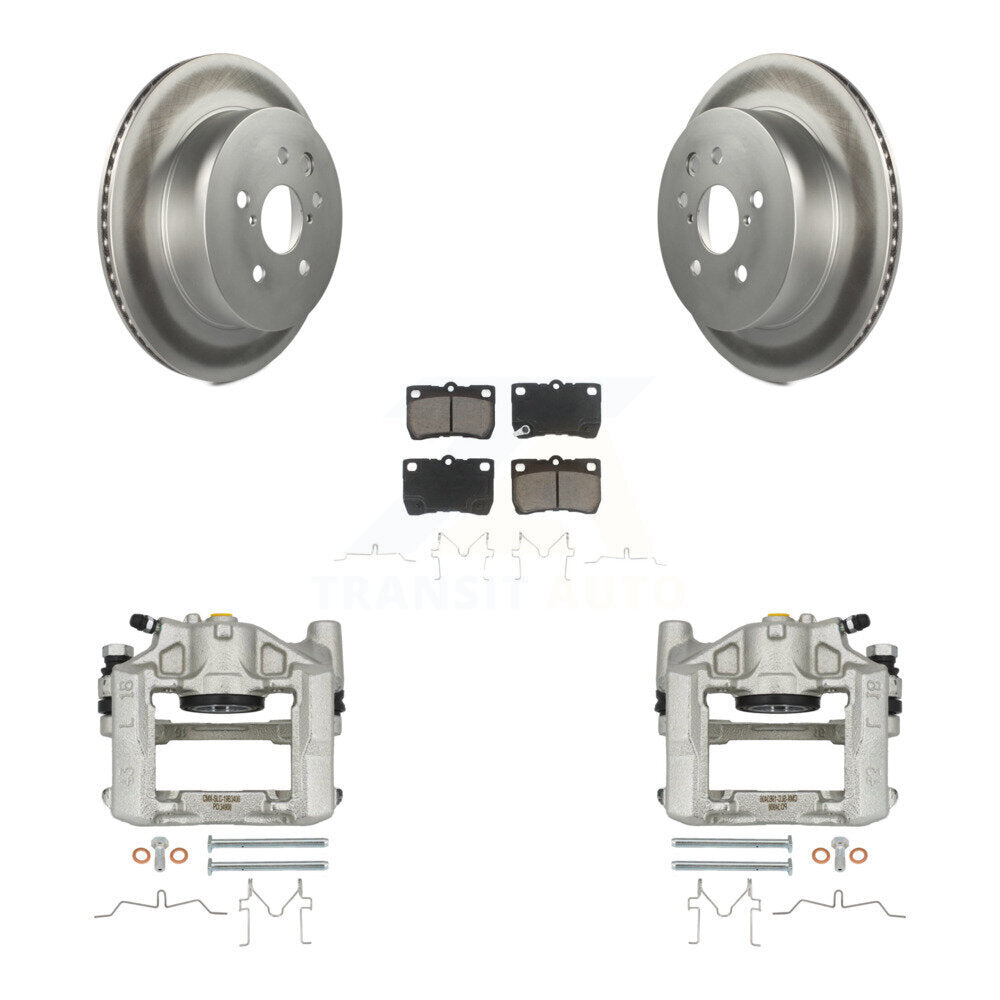 Transit Auto KCG-100069C Disc Brake Kit for 2006-2013 Lexus IS250, Lexus GS300 - Rear product image